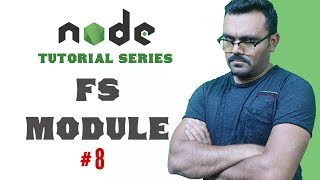 fs module Nodejs  Part 8 Node Tutorials for Beginners [upl. by Sosanna]