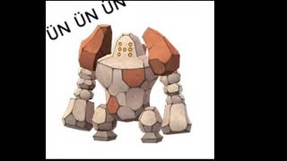 Regirock making noises for 5 minutes straight [upl. by Nauqyt]