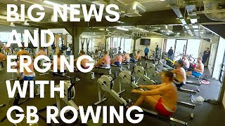 BIG NEWS AND ERGING WITH GB ROWING  Vlog 21 [upl. by Sloane]