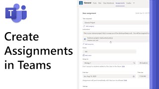 Students Guide to Microsoft Teams  Completing Assignments Homeworkremote learning tasks in Teams [upl. by Giorgi]