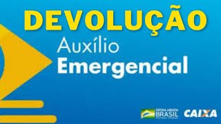 Devolução do auxílio emergencial 2023 [upl. by Lucinda]