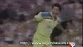 Wasim Akram 1992 World Cup Final Wicket [upl. by Aanas]