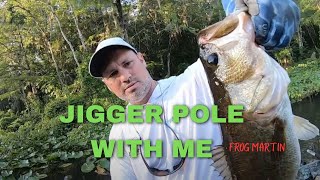 How We JIGGER FISH You Should Try It Its Crazy Florida Swampy Backwater [upl. by Eugen951]