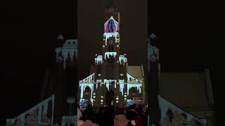 Mapping vidéo église d’altkirch Alsace Noël 2023 ￼ [upl. by Anirrak276]