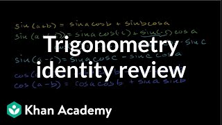 Trigonometry identity reviewfun  Trig identities and examples  Trigonometry  Khan Academy [upl. by Airad]