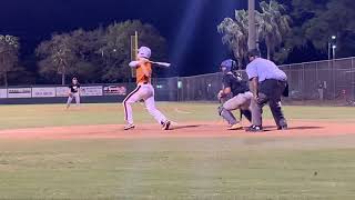 Luke Binswanger  2023 Prospect  Centerfielder  Sarasota High School  Knights Knation FL travel [upl. by Griffie]