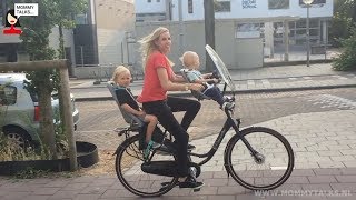 Moederfiets Gazelle Bloom C7 review video [upl. by Kirrad805]