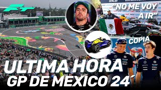 ¡¡ULTIMA HORA GP MEXICO ALBON COPIA a COLAPINTO ALONSO ENFERMO CHECO SENTENCIA ¿EVOS DECORACION [upl. by Helse631]