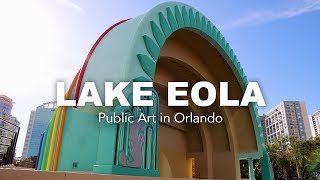 Lake Eola Park Public Art  Visit Orlando [upl. by Beata]