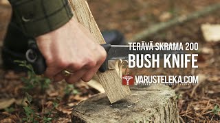 Terävä Skrama 200 Eräveitsi  Bush Knife [upl. by Mariande616]