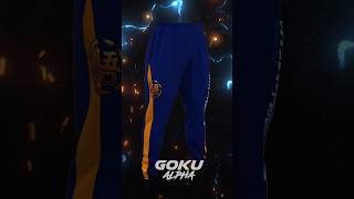 ALL NEW  Alpha series everyday joggers from justsaiyangear hiphop anime dbz naruto mha [upl. by Jonme]