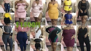 1500 TryOn Haul WTF  Fashion Nova Curve  Plus Size  Daquana White [upl. by Eliezer]