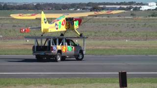 Jelly Belly plane lands on moving car with scanner audio part 2 [upl. by Humble859]