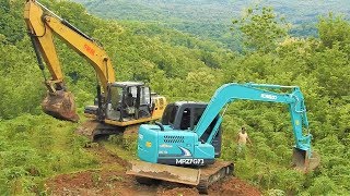 Mini Excavator Working Compilation MrZygy3 [upl. by Legnaesoj]