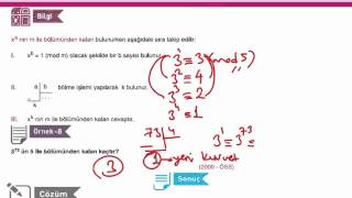 Modüler Aritmetik 1  Periscope Yayınım [upl. by Jed]