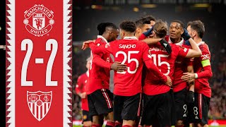 All To Play For In Seville 👊  Man Utd 22 Sevilla  Highlights [upl. by Val]