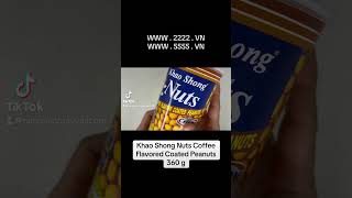 Khao Shong Nuts Coffee Flavored Coated Peanuts 360 g Khao Shong [upl. by Anoy]