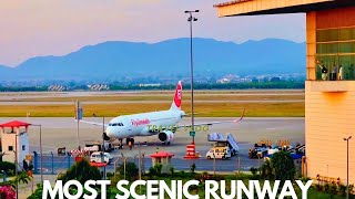 Islamabad Airport Breathtaking Morning Runway [upl. by Rab]