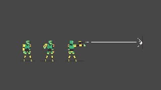 Robot Attack  Pixel Art Animation [upl. by Voccola]