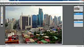 Pixlr Tutorial Tilt Shift Effect [upl. by Odnuges612]