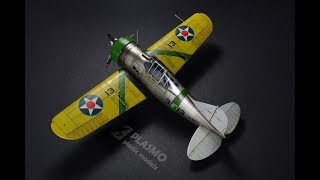 Brewster F2A Buffalo Tamiya 148  Aircraft Model [upl. by Denton435]