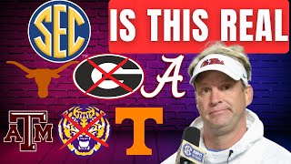 SEC SURPRISE Alabama Win HURTS More Than LSU  UGA  Texas  Tennessee  TAMU  Ole Miss [upl. by Mirth]