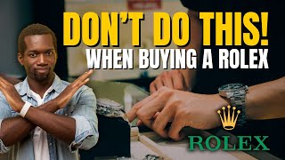 Rolex Authorized Dealers Hate When You Pull This Move Avoid Doing This [upl. by Eidua102]