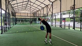 Kick Smash Padel Training with Serj  5 [upl. by Crowns]