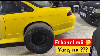 NİSSAN 200SX S14A  2JZ  YARIŞ HAZIRLIKLARI  ETHANOL ANALİZER  YAKIT FİLTRESİ [upl. by Follmer]