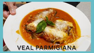 Authentic Italian Veal Parmigiana  Cooking with Zia [upl. by Akimahc943]