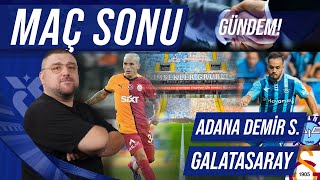 Adana Demirspor  Galatasaray  Maç Sonu Değerlendirmesi  UEL Fikstür İncelemesi [upl. by Nomolas]