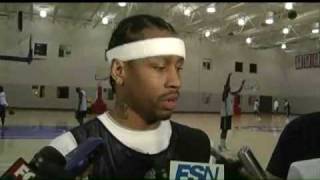 Allen Iverson highlights vs Bucks 0809 NBA Missed Practice Coming off the bench Crossover on Lue [upl. by Scott]