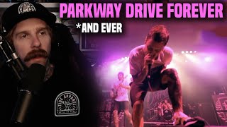 Parkway Drive  Romance is Dead LIVE  RichoPOV Reacts [upl. by Ebeohp815]