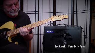 Tim Lerch  Henriksen Forte Telecaster Demo [upl. by Assennav]