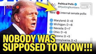 Trump gets TERRIBLE NEWS as NIGHTMARE INTERNAL Poll LEAKS [upl. by Anitsrhc235]