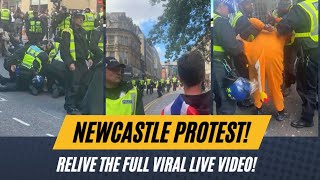 NEWCASTLE PROTESTS  LIVE REPLAY [upl. by Inva938]