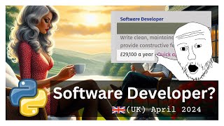 Software Developer £££ JuniorGraduate Jobs  UK salaries 2024  Can you afford to be one [upl. by Sevik287]