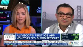 CNBC features Kardia Mobile and AliveCor  Omron integration [upl. by Jenesia]