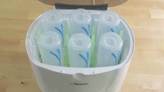 Dr Brown’s Natural Flow® Deluxe Baby Bottle Sterilizer [upl. by Adina]