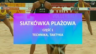 Siatkówka Plażowa cz1  technika taktyka [upl. by Valery]