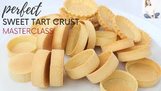 HOW TO MAKE A PERFECT TART CRUST FROM SCRATCH  WATCH THIS BEFORE YOU BAKE THEM [upl. by Nottus]