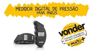 Medidor Digital de Pressão para Pneus VONDER [upl. by Stoller]