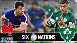 TOURNOIS DES 6 NATIONS 2022  FRANCE  IRLANDE [upl. by Eniamrehc]