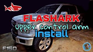 Flashark Upper Control Arms on Ford F150 [upl. by Llatsyrc]