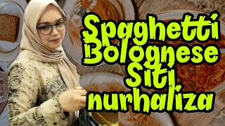 Siti Nurhaliza masak Spaghetti Bolognese special [upl. by Teteak]