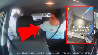 Man Responds After SHOCKING Stabbing In Uber [upl. by Anelrahc]