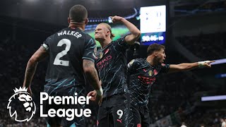 Manchester City take over title race with win over Tottenham  Premier League Update  NBC Sports [upl. by Harlan]