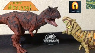 Jurassic World Fallen Kingdom Hammond Collection Carnotaurus Toy Review [upl. by Pasia]