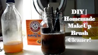 DIY Homemade Makeup Brush Cleaner MakeUp Brush Cleaning At Home [upl. by Notreb643]