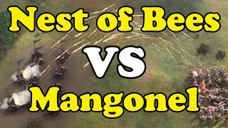 AOE4  TIME MATCH  Mangonel VS Nest Of Bees [upl. by Ojadnama244]